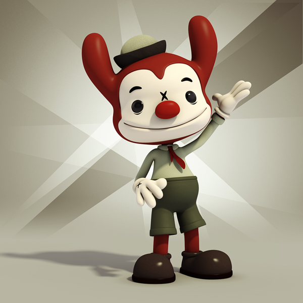 三维角色建模作品《POPARTOONS》|建模