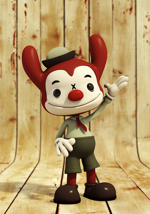 三维角色建模作品《POPARTOONS》|建模