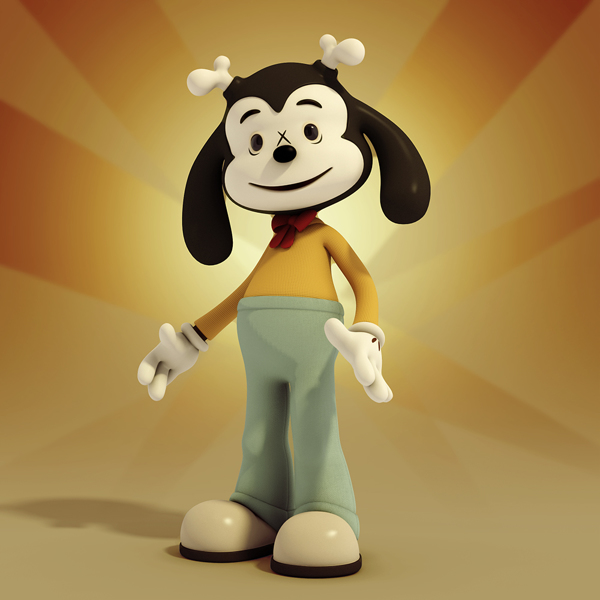 三维角色建模作品《POPARTOONS》|建模