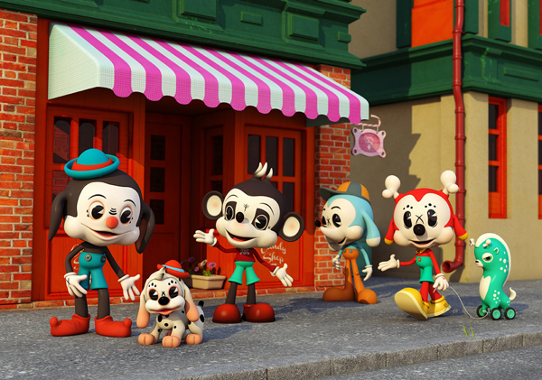 三维角色建模作品《POPARTOONS》|建模