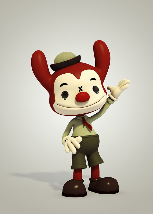 三维角色建模作品《POPARTOONS》|建模