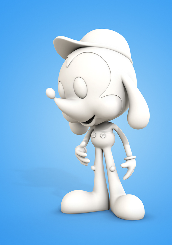 三维角色建模作品《POPARTOONS》|建模