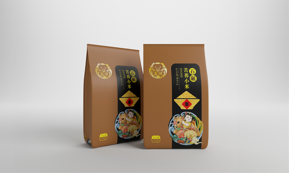 满欣小米——徐桂亮品牌设计