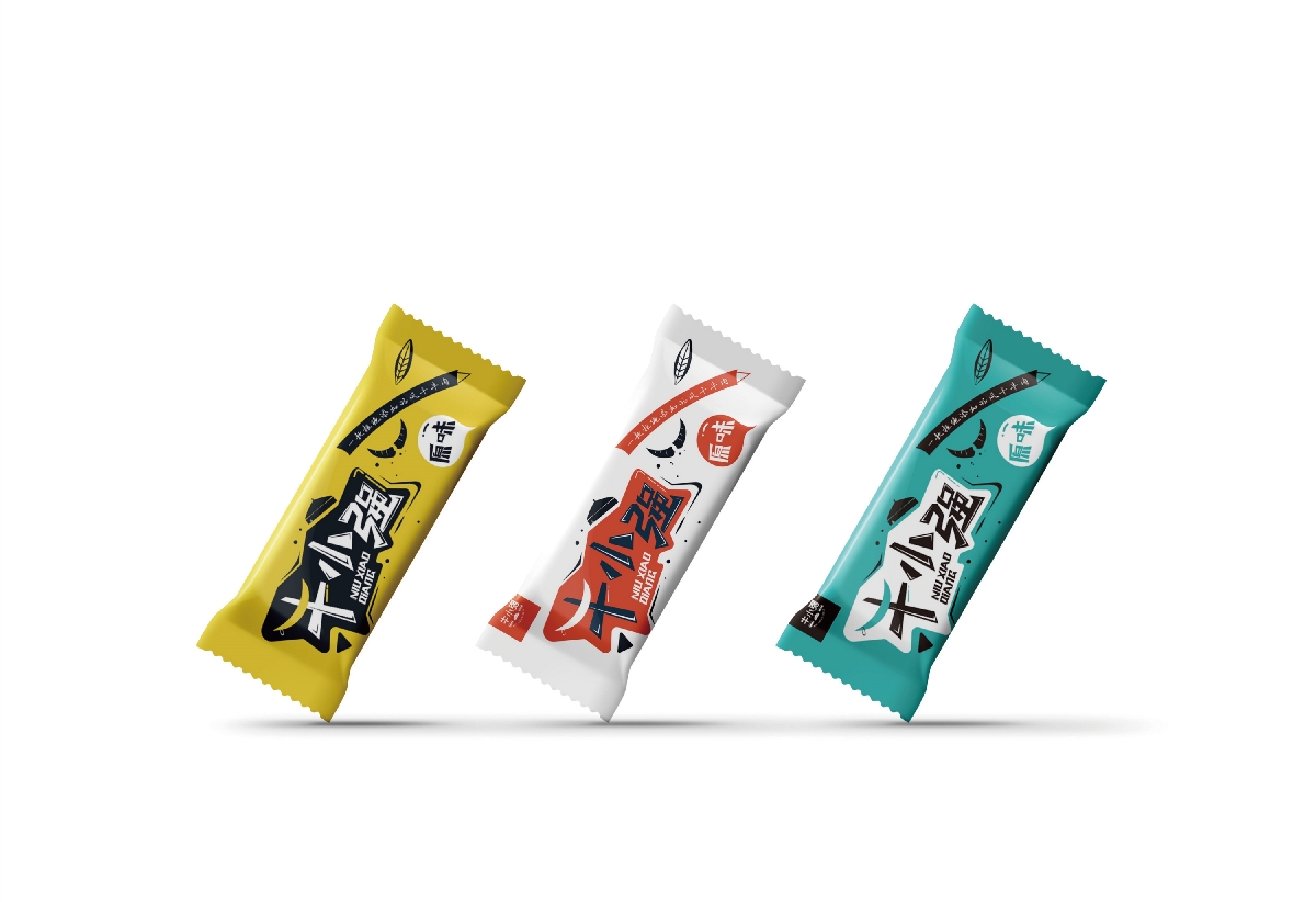 I自研字语I牛小强-logo/包装