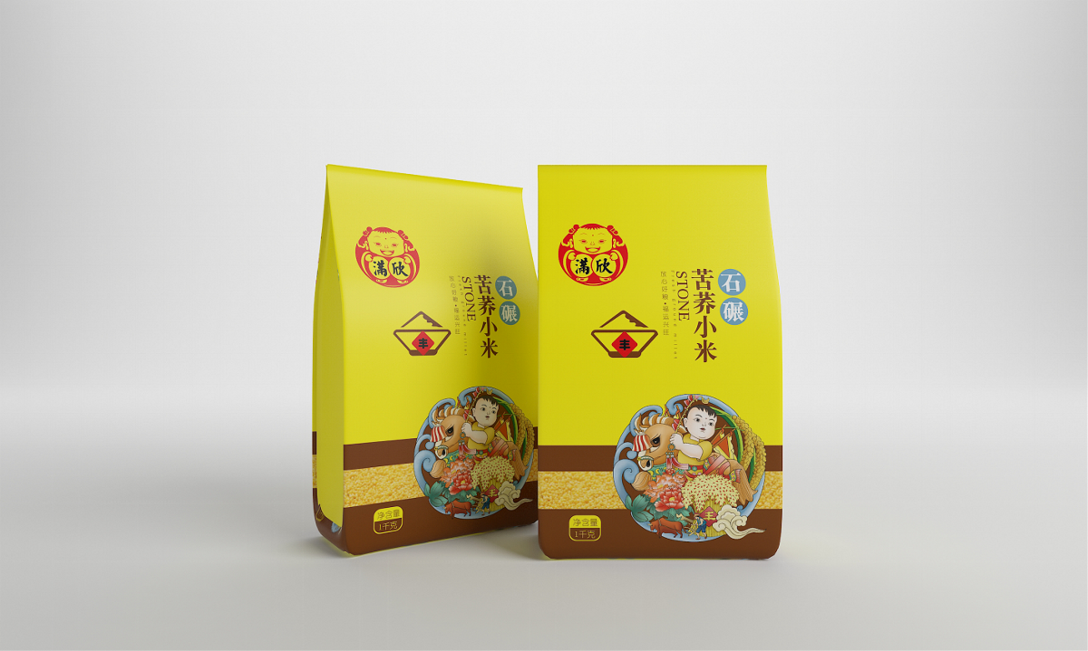 满欣小米——徐桂亮品牌设计