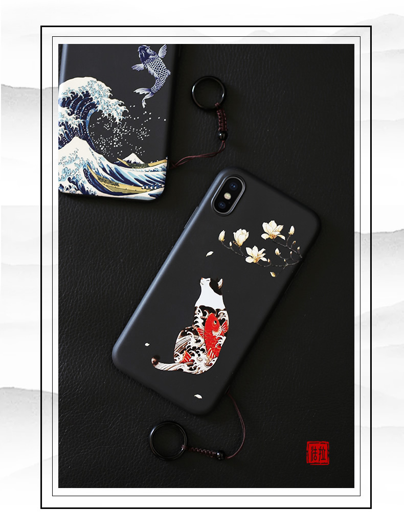手机壳硅胶 三维效果图设计
