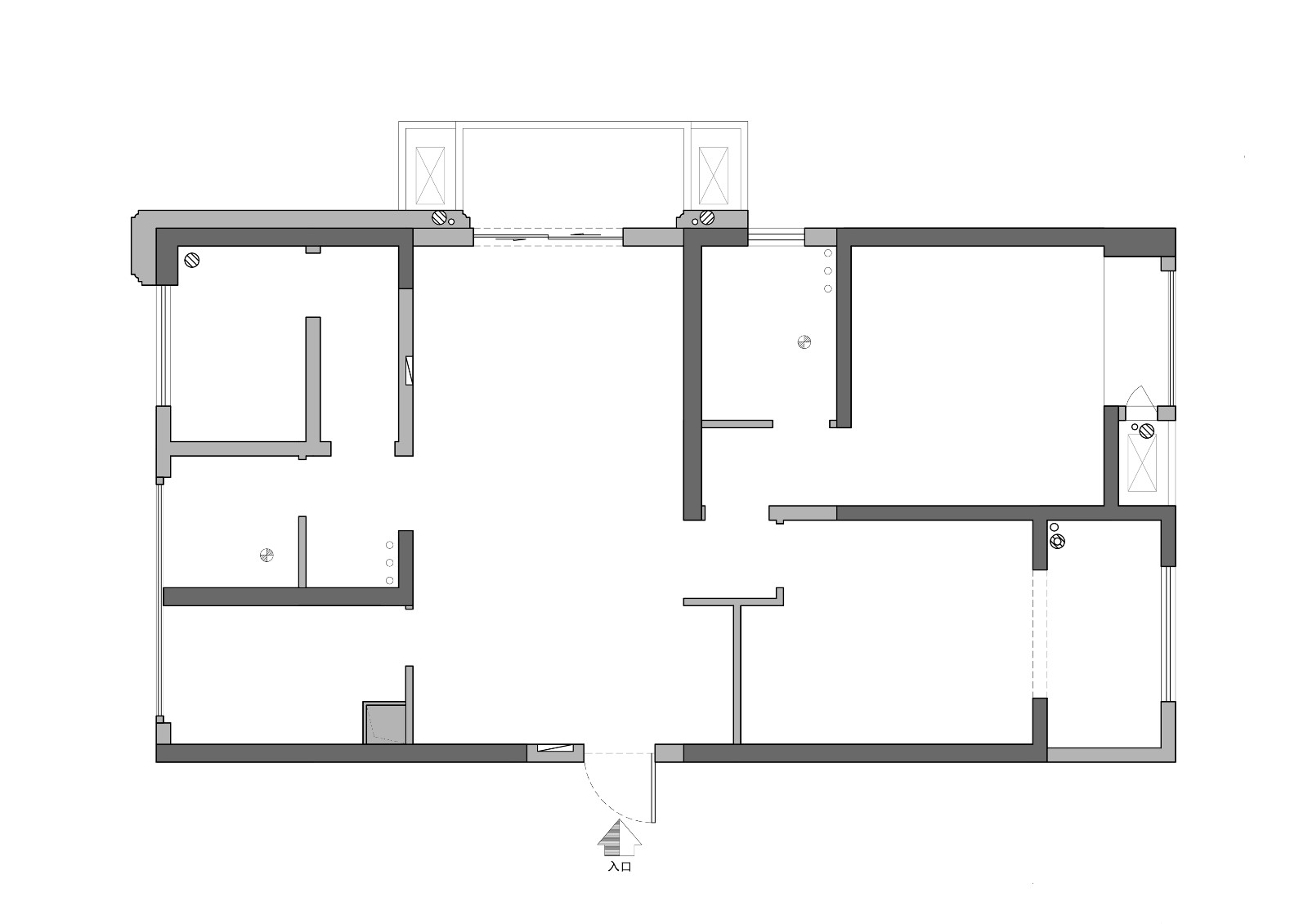 阳光普照的小屋