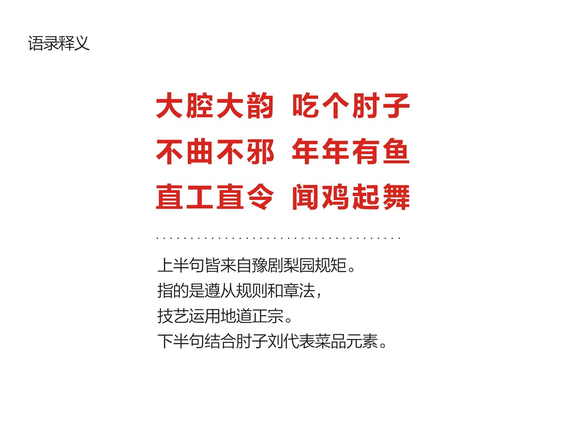 肘子刘餐饮VIS