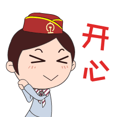 动车表情包制作设计 表情包人物设计