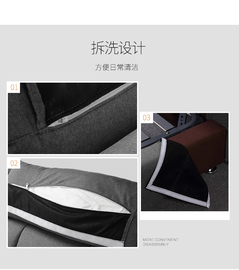 床 北欧双人大床布艺床 卧室家具