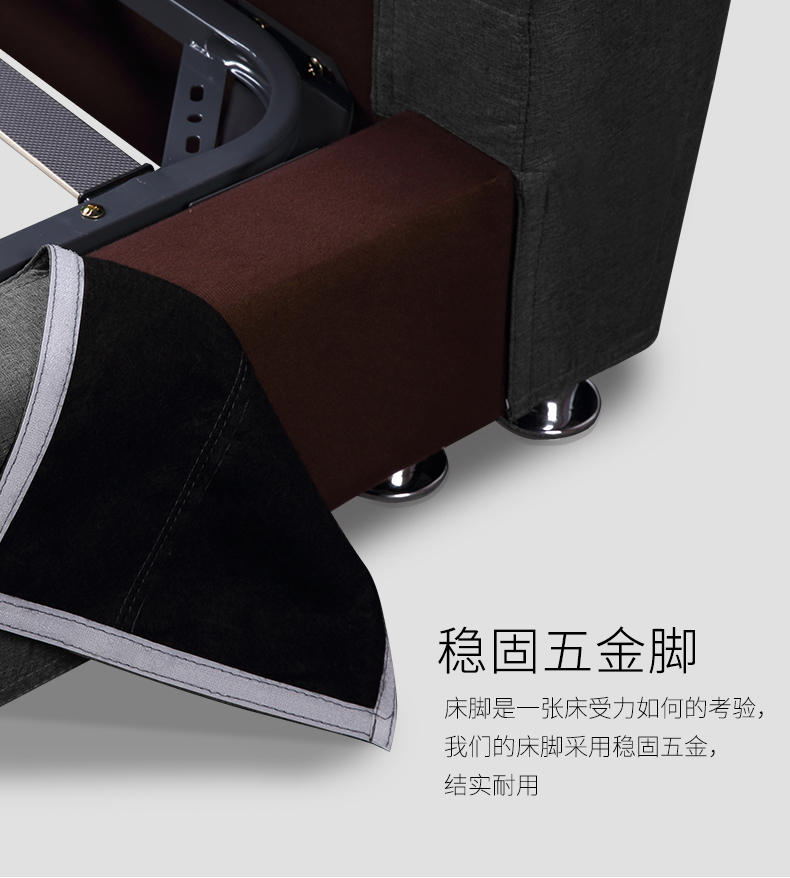 床 北欧双人大床布艺床 卧室家具