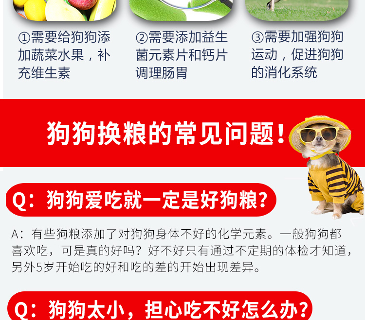 狗粮包装设计 宝贝描述设计