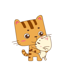 两只猫 表情包制作
