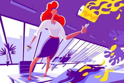 如何用简单的形状表现人物的动态？  - 18图