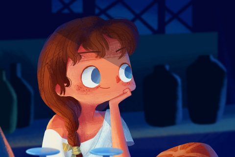 萌坏了！9个电影人物的卡通画插图  - 9图