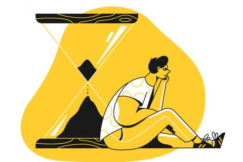 黄色系用户界面插画灵感！  - 12图