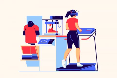 青春活力！一组品牌设计插画灵感  - 9图