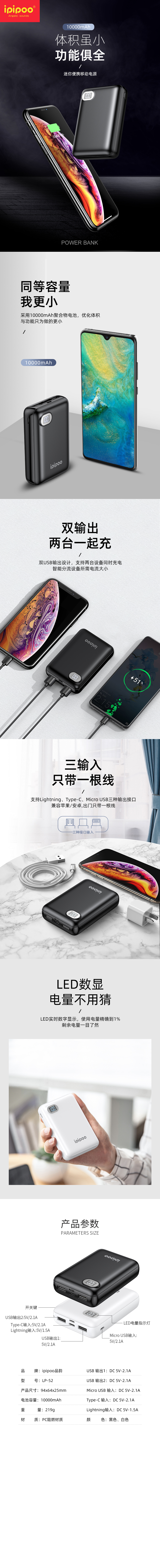 手机充电宝3D效果图宝贝描述制作